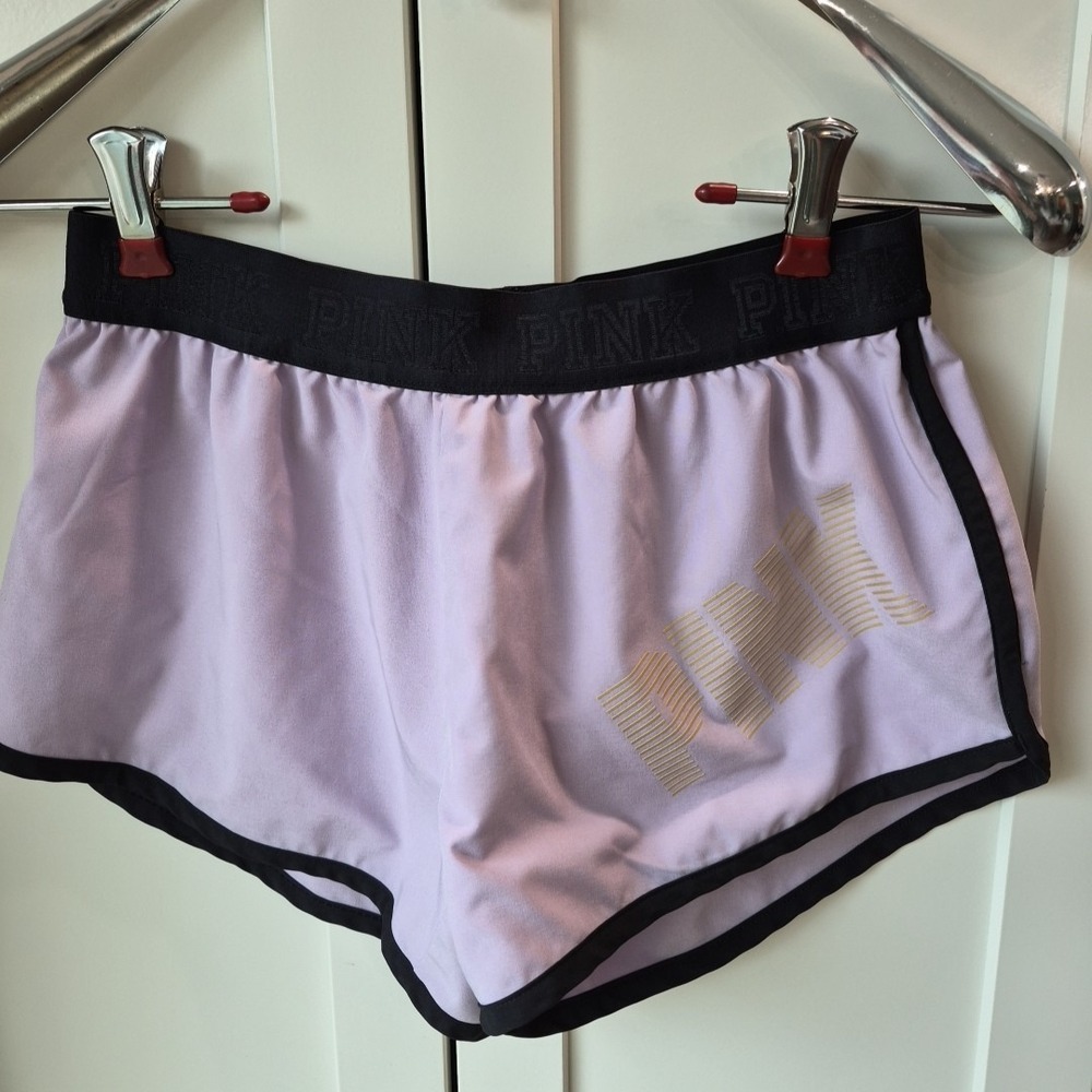 Pink by Victorias Secret Women's Running Shorts Size Xs Lavendar
